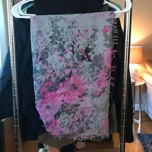 Floral scarf